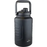 Rubytec Shira Megajug - 3.7 L - Thermosbeker - Vacuüm Drinkfles - Thermosfles - Waterfles - RVS Drinkfles - Urenlang Koud of Warm Drinken - Lekvrij - BPA-vrij - Zwart