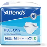 Attends Pull-Ons 10 Medium - 8 pakken van 14 stuks