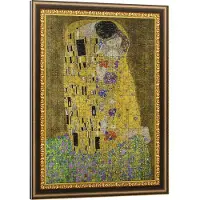 Trefl Puzzelrama 500 Stukjes: De Kus van Gustav Klimt - Ingelijst