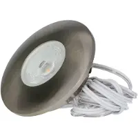 HOFTRONIC™ LED Inbouwspot Pavo - RVS - 3 Watt - 2700K - 300lm - Ø69 mm - Zeer dun 12mm