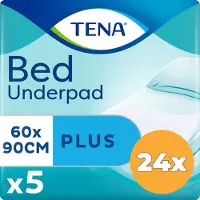 Tena 24x Bed Underpads Plus 60x90 cm (5 stuks)