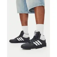 Adidas Sneakers hoog 'Hoops Classic' zwart / wit