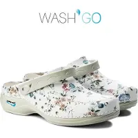 Gevavi Medische Klomp Wash'Go Open Bloem-Schoenmaat 41