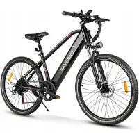 Longer RS-A01 MEN1.0 Elektrische Fiets – 250W Motor, 36V 15Ah Accu, 90km Bereik, 27.5" Banden, 7-Speed Shimano – Zwart