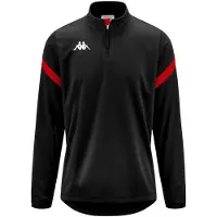 Kappa Dolvole Half Zip Sweatshirt Zwart L Man