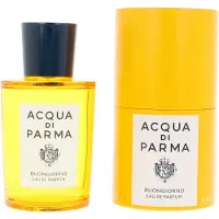 Acqua di Parma Buongiorno, Unisex, 100 ml, Vloeibare parfum, Komkommer, Citroen, Munt, Petitgrain, Rozemarijn, Lavendel, Mandarijn, Amber, Cederhout, Wit mos