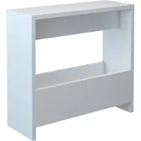 En.casa Bijzettafel Rødovre 60x55x20 cm wit
