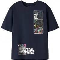 Name it - NKMMYLLE STARWARS SS NREG TOPBOX BFU - Jongens - T-shirts
