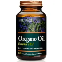 Doctor Life Divoký Oregano - Extract, 3000mg, 120 capsules