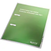 Esselte Leitz L-map A4 Transparant PP (Polypropeen) 160 micron 100 Stuks