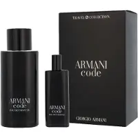 Giorgio Armani Code Homme Giftset - 125 ml hervulbare eau de toilette spray + 15 ml eau de toilette tasspray - cadeauset voor heren