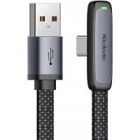 Mcdodo Hoek Usb-C Kabel Snelladen Usb Type C 6A 100W Zwart 1M