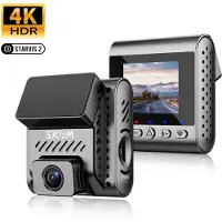 SJCAM Actiekamera M60S, dashcam voor auto, 4K + achteruitrijcamera