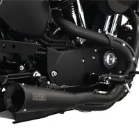 Vance + Hines Vance & Hines HD Sportster 04-13 SS 2-1 Black Full System Exhaust