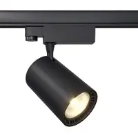 Maytoni Vuoro 3-fas systeem, LED-schijnwerper voor stroomrail, 20W, 4000K, zwart, 90Ra, neutraal wit