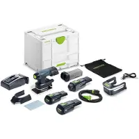 Festool Accu-Vlakschuurmachine RTSC 400 Li 3,0 I-Set - 578133 (accu schuurmachine)
