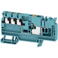 Weidmuller 2522830000 Verdeler-serieklem 8.1 mm Push-In-klem Toewijzing: N Blauw 20 stuk(s) Piece