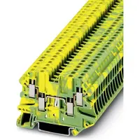Phoenix Contact 3044568 Doorgangsserieklem 5.2 mm Schroeven Groen, Geel 50 stuk(s)