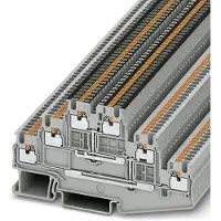 Phoenix Contact 3213742 Meeretageklem 3.5 mm Snelaansluiting Grijs 50 stuk(s) Piece