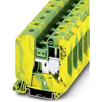 Phoenix Contact 3047743 Doorgangsserieklem 16 mm Schroeven Groen, Geel 50 stuk(s)