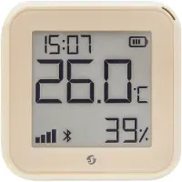 Shelly Temperatuur- en luchtvochtigheidssensor H&T Gen3 | WiFi, Bluetooth | Mocha