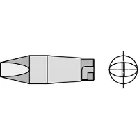 Weller HT 3 Soldeerpunt Beitelvorm Grootte soldeerpunt 7 mm Lengte soldeerpunt: 46 mm Inhoud: 1 stuk(s)