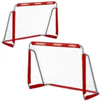 B2X 2 stuks voetbaldoel, rood van kleur