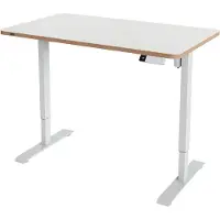 Leitz Ergo elektrisch zit-sta bureau 120 x 70 cm wit
