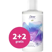 Dove 2+2 Gratis: Bath Therapy Renew Badschuim & Douchgel 400 Ml