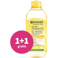 Garnier 1+1 gratis: SkinActive Micellair Reinigingswater met Vitamine C 400 ml