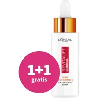 L'Oréal 1+1 gratis: Revitalift Clinical Pure Vitamine C 12% Serum 30 ml