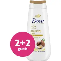 Dove 2+2 Gratis: Douchecrème Nourishing Care 225 Ml