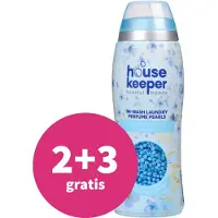 Housekeeper 2+3 gratis: Geurparels Blauw 28 Wasbeurten 480 gram