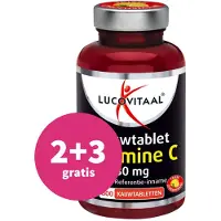 Lucovitaal Vitamine C 80mcg Kauwtablet Citroen - 800 tabletten