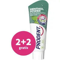 Prodent 2+2 Gratis: Tandpasta Menthol Power 75 Ml