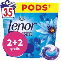 Lenor 2+2 Gratis: Wasmiddel All-in-1 Pods Zeebries 35 Stuks