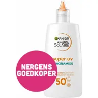 Garnier 6x Ambre Solaire Face Super Uv Niacinamide Anti-imperfecties Fluid Spf 50+ 40 Ml
