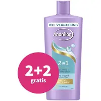 Andrélon 2+2 Gratis: Shampoo 2-in-1 685 Ml