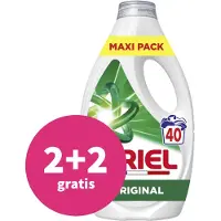 Ariel 2+2 Gratis: Vloeibaar Wasmiddel Original 40 Wasbeurten 1800 Ml