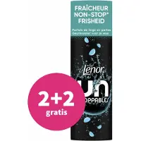 Lenor 2+2 Gratis: Unstoppables In-wash Geurbooster Fris 19 Wasbeurten 235 Gr