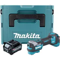 Makita TM 001 GD101 Snoerloos multifunctioneel gereedschap 40 V max. Starlock Max borstelloos + 1x oplaadbare accu 2,5 Ah + Makpac - zonder oplader