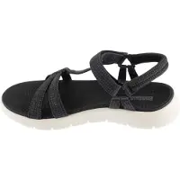 SKECHERS Sandaal 'Go Walk Flex Sandal - Sublime' zwart