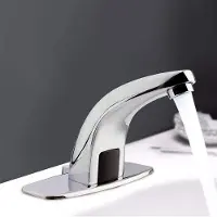 OEM Automatische sensor kraan van messing - Infrarood, handsfree - Touchless sensor wastafelkraan met een bereik van 30 cm