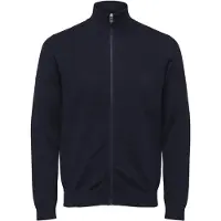 Selected Gebreid vest 'Berg' navy