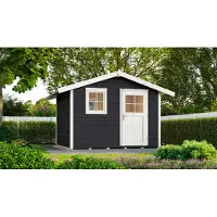 Weka Tuinhuis 123 - Antraciet - 301x235cm