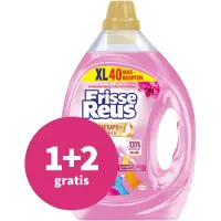 Witte Reus 1+2 Gratis: Vloeibaar Wasmiddel Orchid Macadamia 40 Wasbeurten 2 Liter