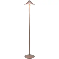 Zafferano Oplaadbare LED-staande lamp Pina XXL - 6 W, IP65, touchdimmer, magnetische kop, modern design voor binnen en buiten - brons
