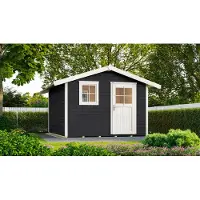Weka Tuinhuis 123 - Antraciet - 241x235cm - 19,3m³