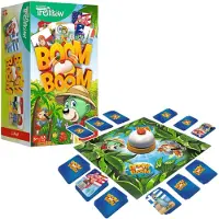 Trefl 02822 Spel - Boom Boom Treflik Familie Trefl