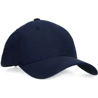 Manfield - Unisex - Donkerblauwe pet - Maat 1